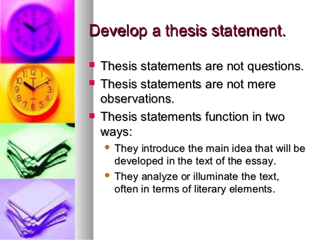 How to Write a Good Thesis Statement for an Essay